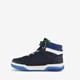 Hoge jongens sneakers met lichtjes blauw