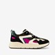 Dames dad sneakers met zebraprint