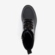 Dames veterboots zwart