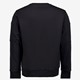 Heren sweater met rits zwart