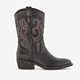 Dames western laarzen zwart