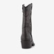 Dames western laarzen zwart