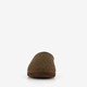 Heren pantoffels bruin