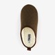Heren instap pantoffels bruin