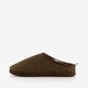 Heren instap pantoffels bruin
