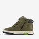 Gevoerde hoge jongens sneakers groen
