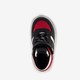 Hoge jongens sneakers rood zwart
