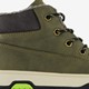 Gevoerde hoge jongens sneakers groen