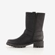 Dames biker boots zwart