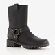 Blue Box dames biker boots zwart