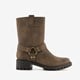 Dames biker boots bruin