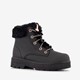 Street Glitz gevoerde veterboots zwart