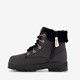 Street Glitz gevoerde veterboots zwart