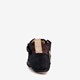 Leren babyschoenen met stippen en hartjes