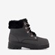 Street Glitz gevoerde veterboots zwart