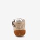 Suede jongens babyschoenen grijs groen