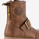 Jongens boots met smiley bruin