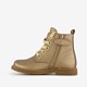 Gevoerde leren meisjes veterboots goud