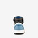 Hoge jongens sneakers blauw zwart