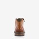 Leren heren veterschoenen cognac bruin