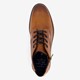 Leren heren veterschoenen cognac bruin