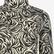 Dames coltrui met print zwart creme