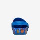 Baya Clog kinder klompen blauw dino