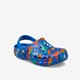 Baya Clog kinder klompen blauw dino
