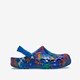 Baya Clog kinder klompen blauw dino