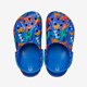 Baya Clog kinder klompen blauw dino