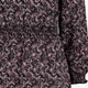 Meisjes jurk met paisley print zwart roze