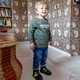 Jongens sweater met bosdieren groen