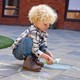 Unsigend jongens jeans blauw