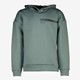 Osaga jongens hoodie met tekstopdruk groen