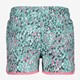 Meisjes sweat short met stippen blauw