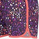 Meisjes sweat short met stippen paars