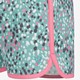 Meisjes sweat short met stippen blauw