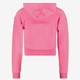 Cropped meisjes hoodie roze