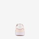 Breaknet suède dames sneakers roze wit
