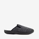 Heren pantoffels grijs