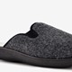 Heren pantoffels grijs