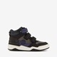 Hoge jongens sneakers zwart blauw