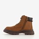 Jongens veterboots cognac bruin