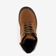 Jongens veterboots cognac bruin