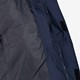 Gewatteerde heren winterjas blauw