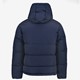 Gewatteerde heren winterjas blauw