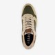 Heren sneakers beige groen