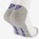 2 paar sportsokken wit grijs