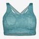 Dames sport BH blauw met print