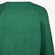 Gebreide dames vest met knopen groen